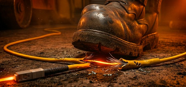 Fibre Systems | Armoured Fibre Patch Leads: Why Standard Cables are a Liability in Harsh Environments